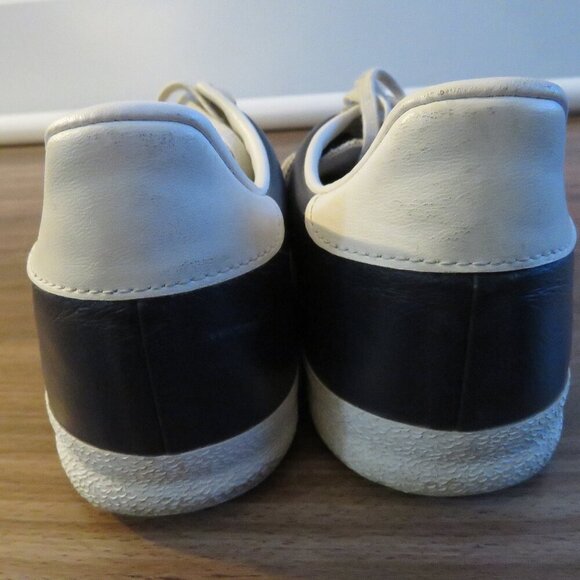 ADIDAS Gazelle OG Legend Ink & Running White Sneakers Shoes Retro Men's US 8.5 - Picture 8 of 15